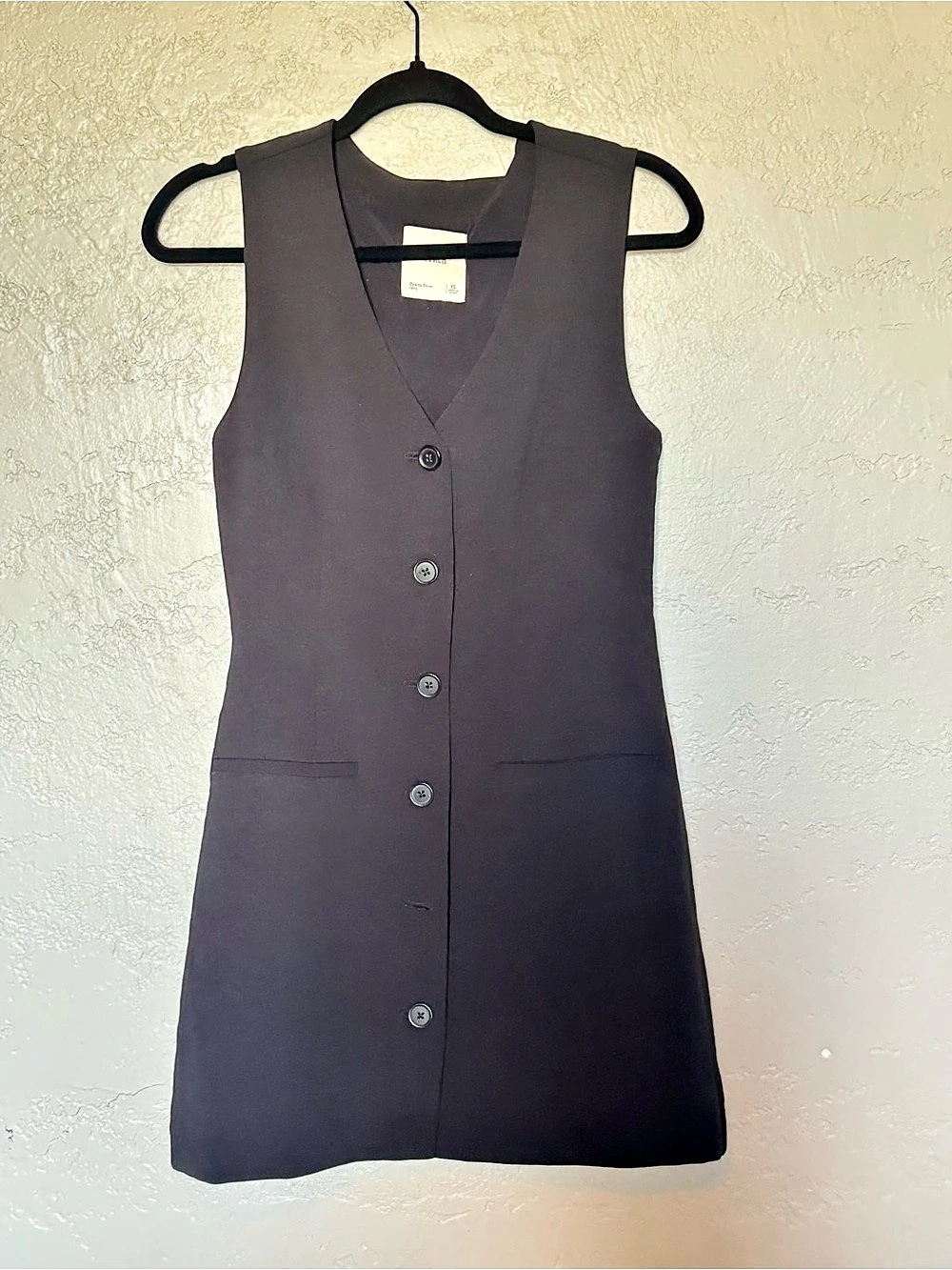 Abercrombie & Fitch The A&F Mara V-Neck Vest Mini Dress XS